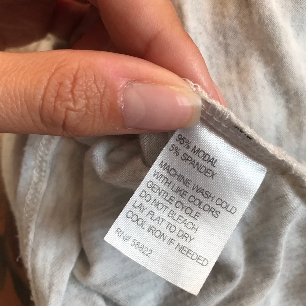 Max studio | grey and cream heathered top - Picture 5 of 10